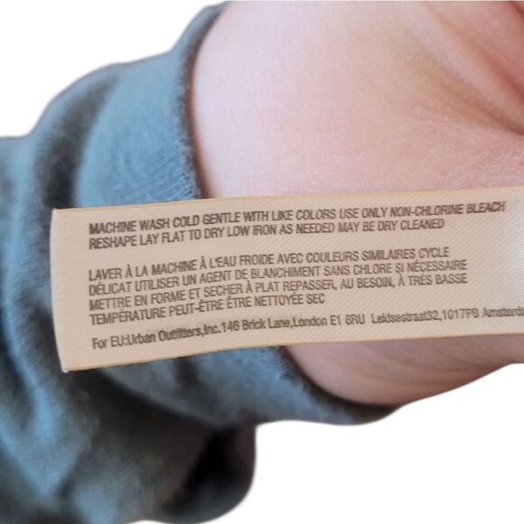 Daily Practice Women's Washed Magenta Casual Sweatshirt Dress Size S - Picture 6 of 6